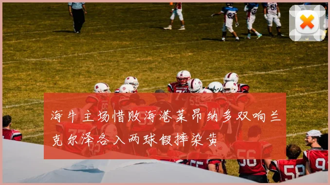 海牛主场惜败海港莱昂纳多双响兰克尔泽各入两球假摔染黄